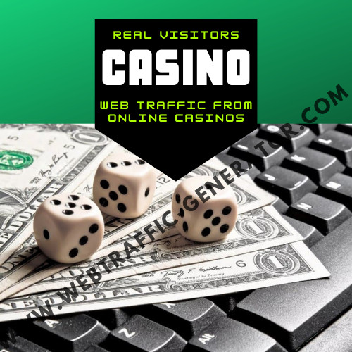 *SALE* 1 month visitors from popular online CASINO PLATFORMS to your website!!