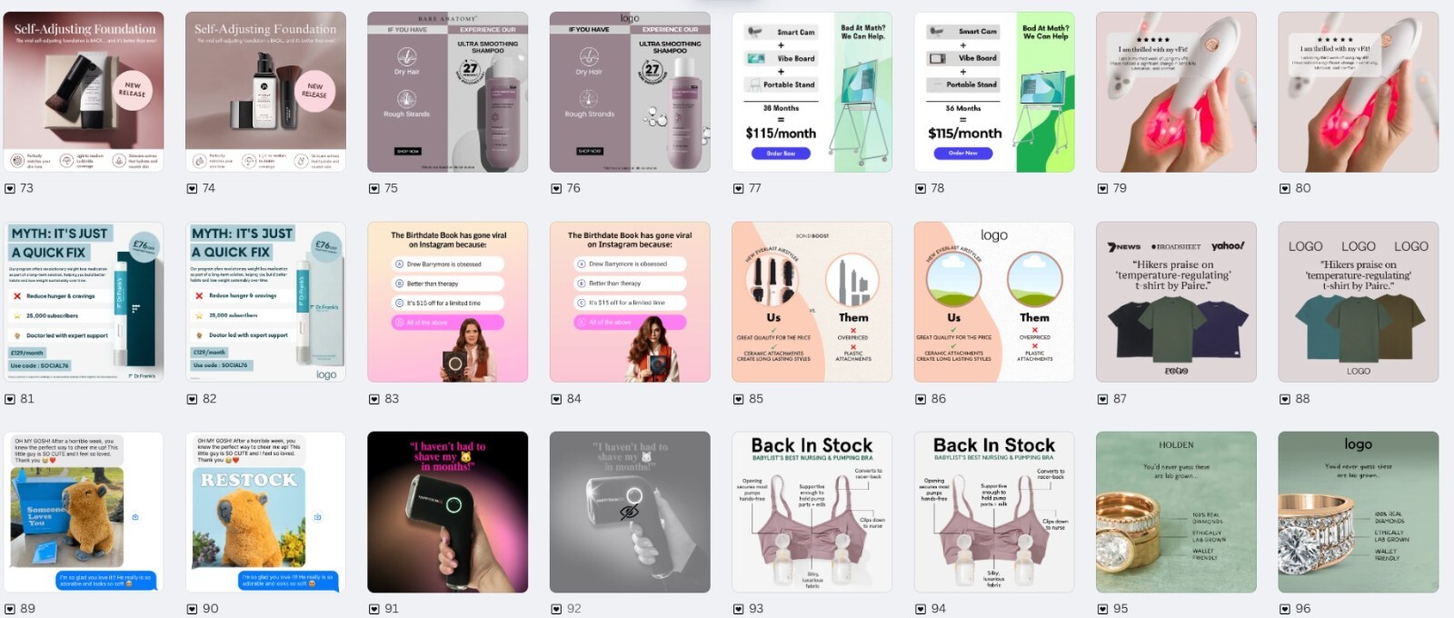 100 Professional Canva E-commerce Ad Templates | Ready-to-Use Digital Designs