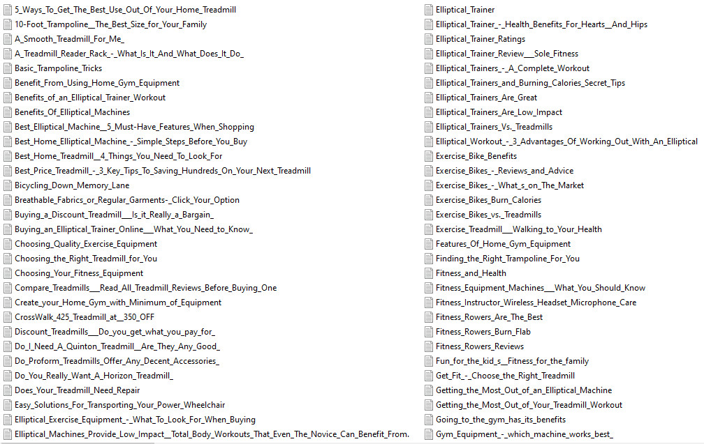 450 e-books & articles about fitness, health and beauty with license
