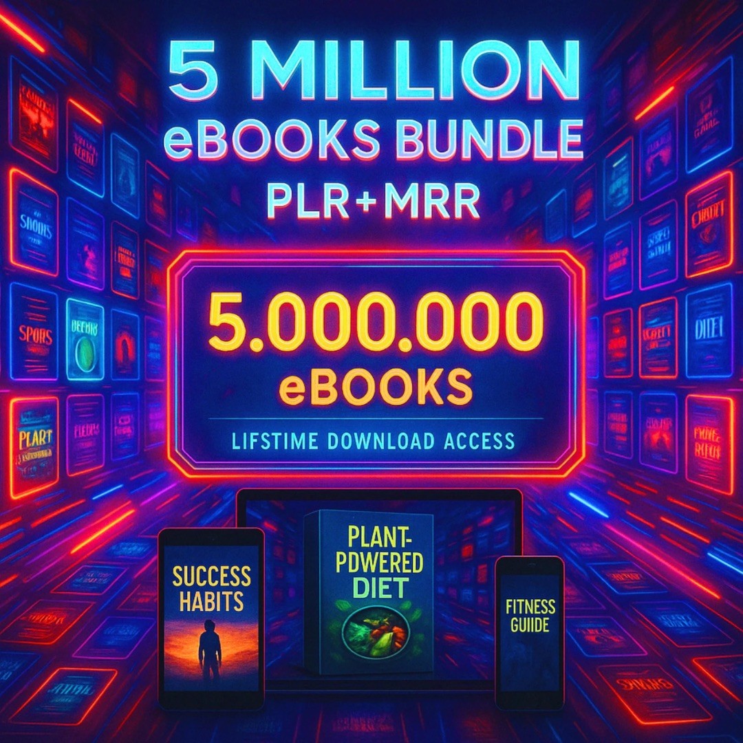 100M+ Digital Products Bundle: Planners, Ebooks, Reels & More for Resale 🎉