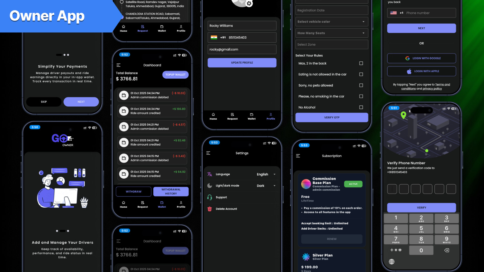QuickRide Taxi Booking Flutter App with Bidding | Android & iOS + Admin Panel