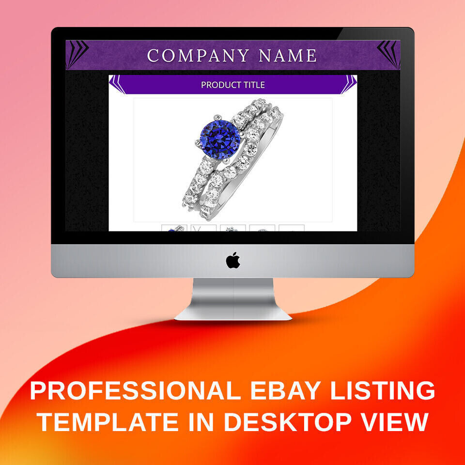 eBay Listing Templates Mobile Responsive HTTP 2019 Secure for Jewelry Watches