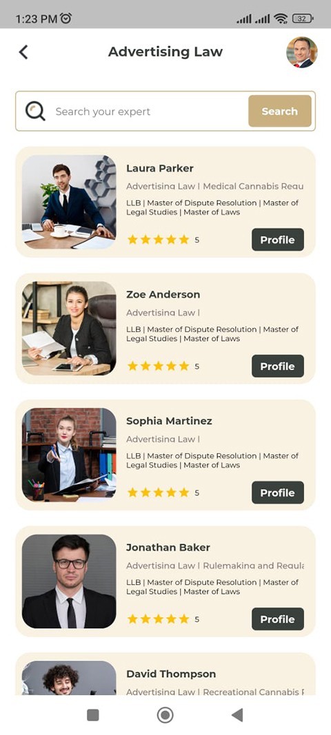 LawAssist Tele Legal Services Platform Flutter App | Android & iOS | Web Admin