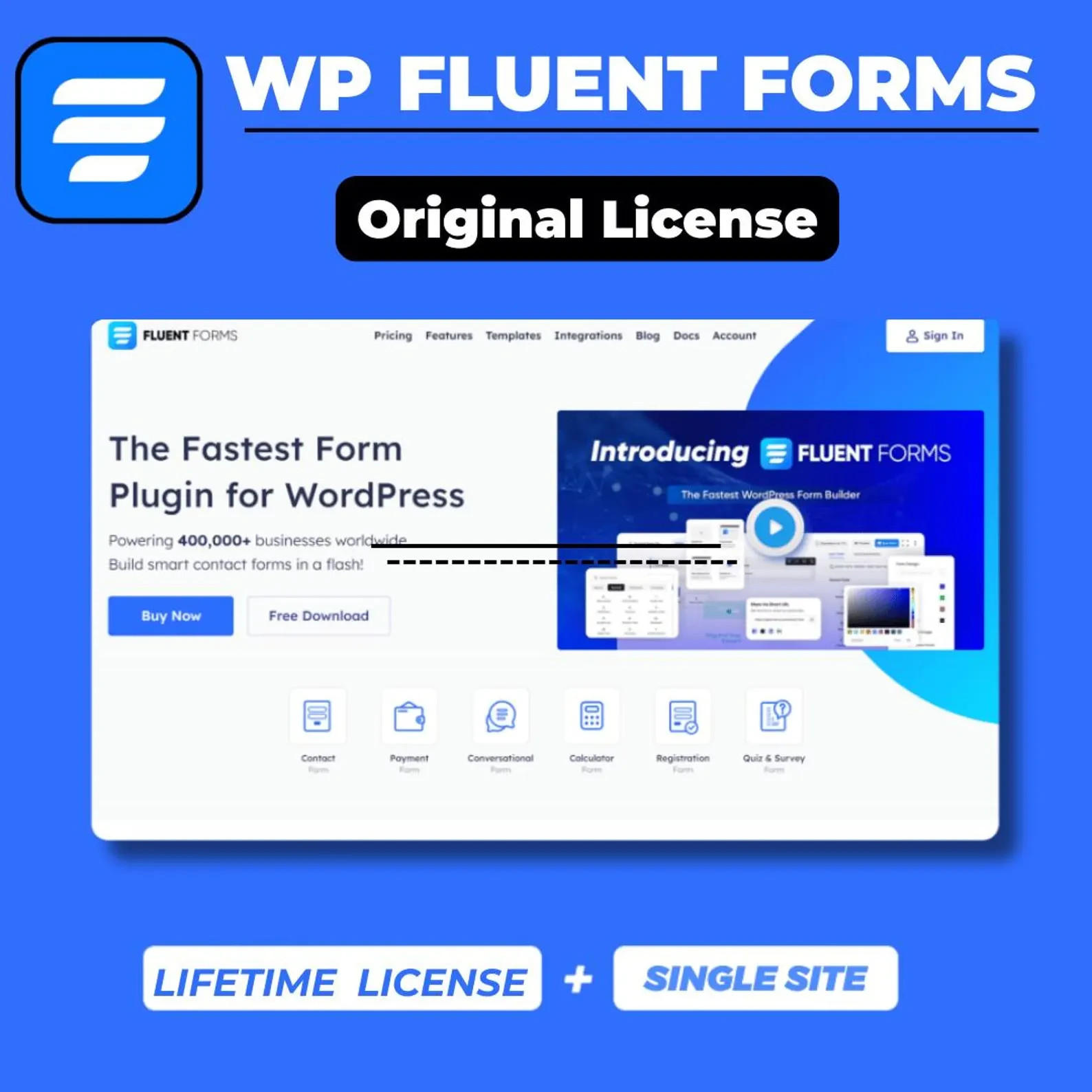 Fluent Forms Pro for WordPress | Original License Setup & Activation