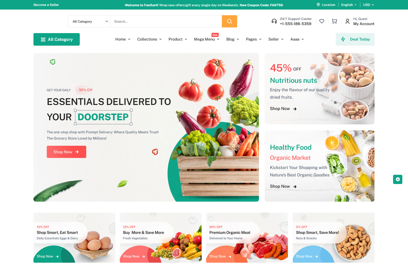 Kartio Multi-Vendor PHP eCommerce Platform | Angular & Laravel REST API Solution