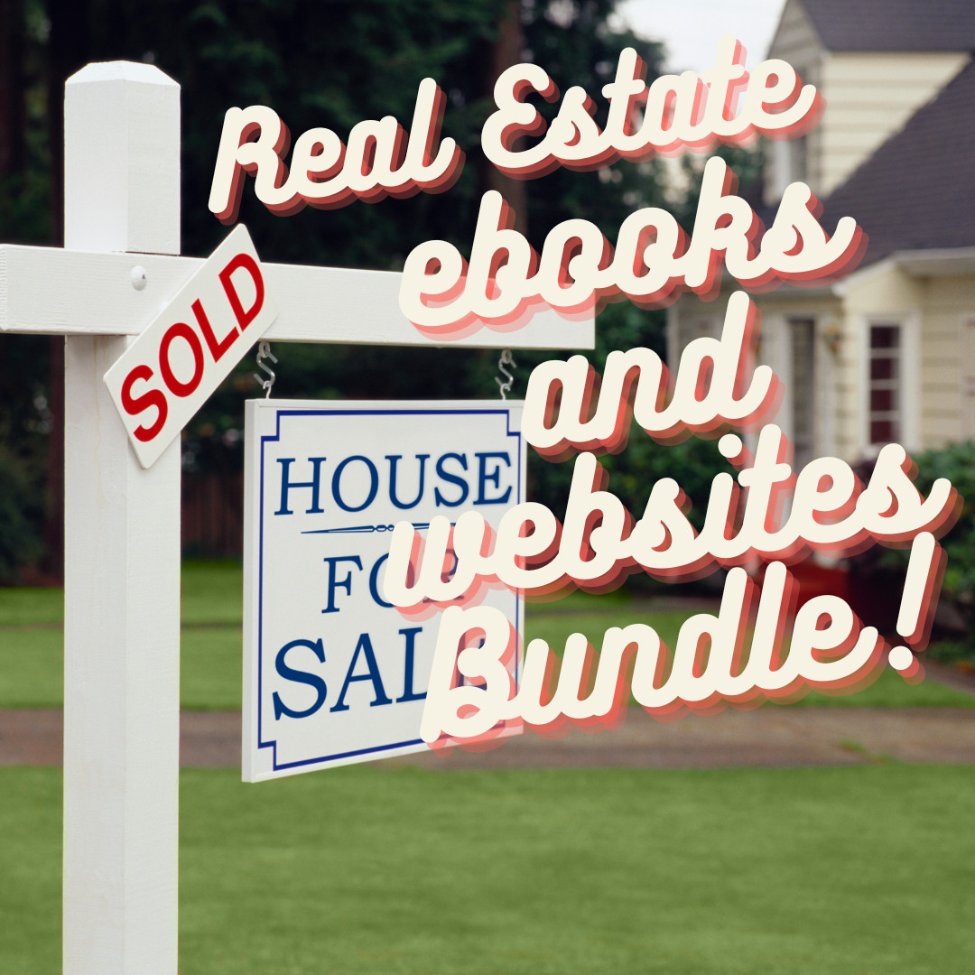 Real Estate eBooks , Guides, Website Pages w/MRR License