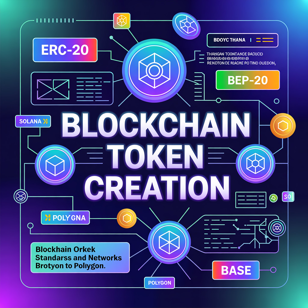Crypto Token Launch Service | Custom Token on ETH, BSC, Polygon