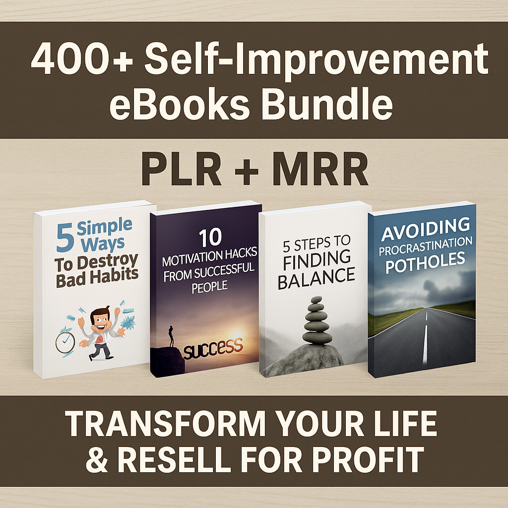 Resellable Digital Bundle: Planners, Ebooks, Reels & 100M+ Assets! ✨