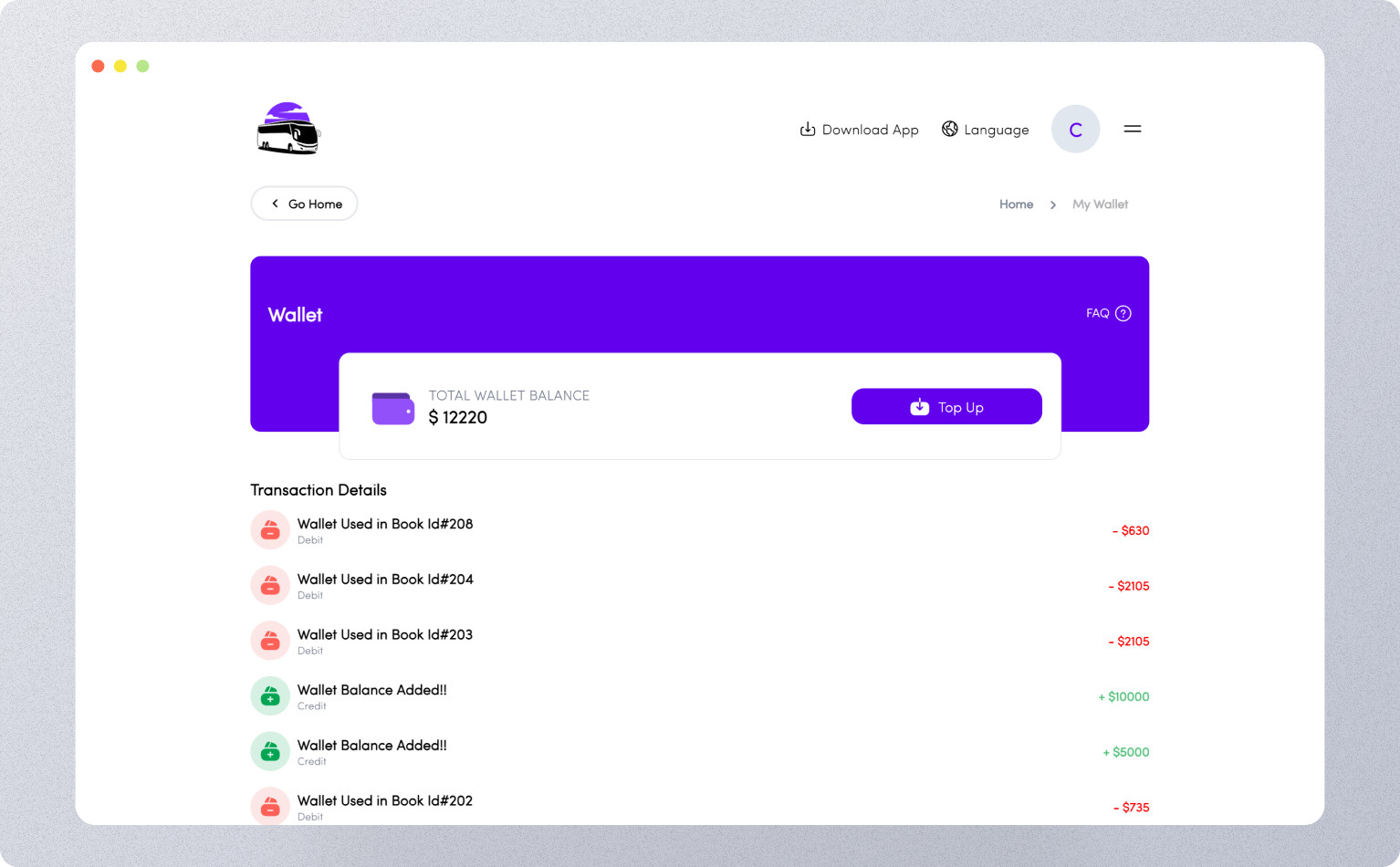 TripBus – Flutter Multi-Vendor Bus Ticket Booking App | Reservation System