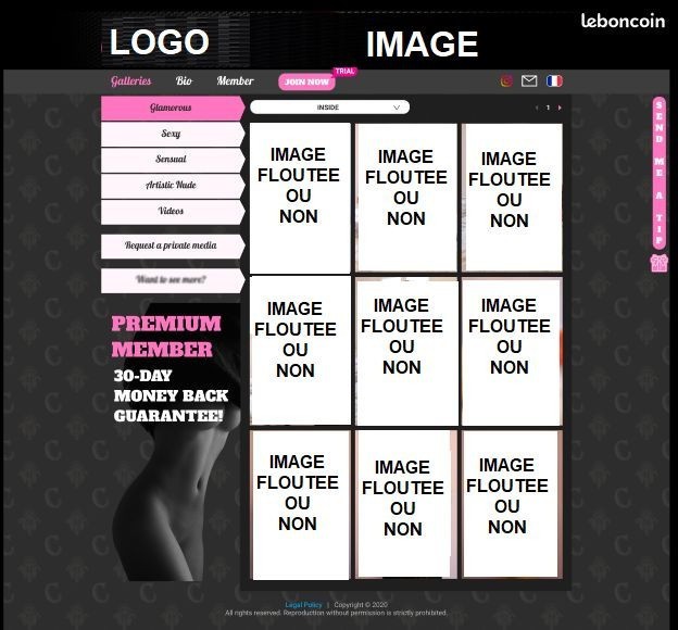 Custom Platform for Photo & Video Subscriptions – Like MYM & ONLYFANS