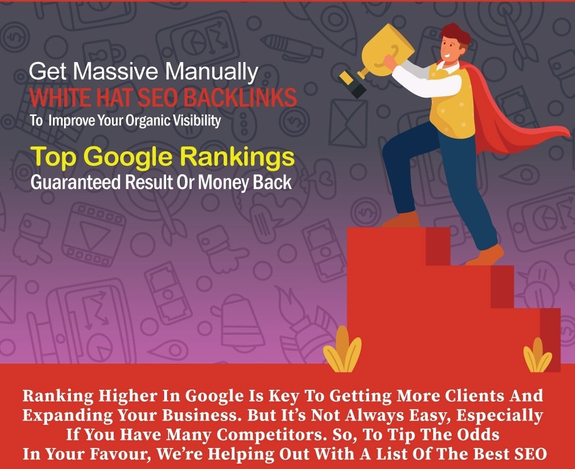 Top Google Ranking – Massive Manually White Seo Backlinks