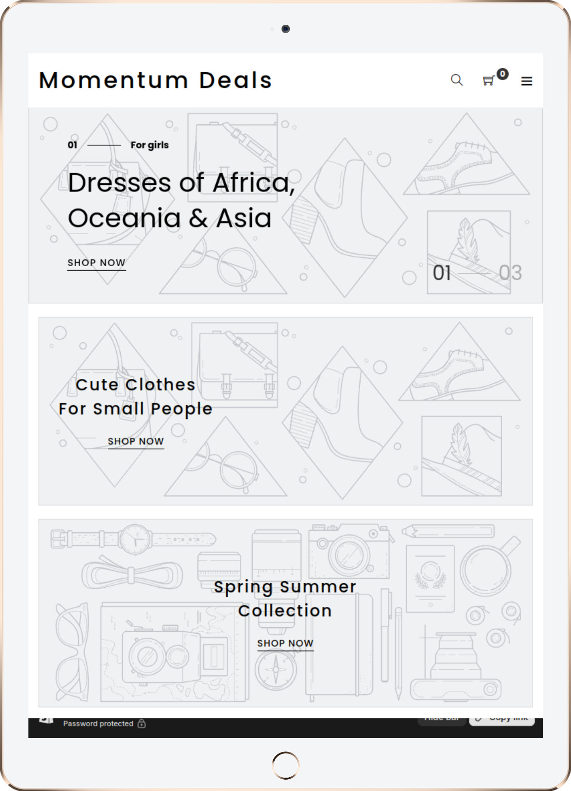 Amely Minimalist Clothing Shopify Theme