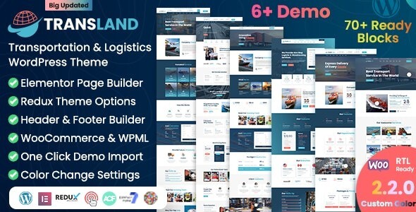 Construction and Industry WordPress Theme