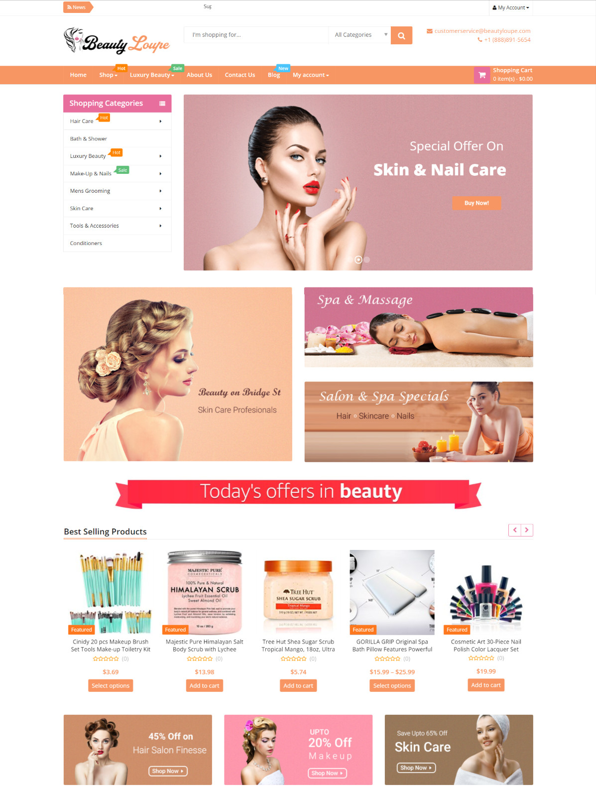 Established Profitable BEAUTY Turnkey Online Business Website For Sale