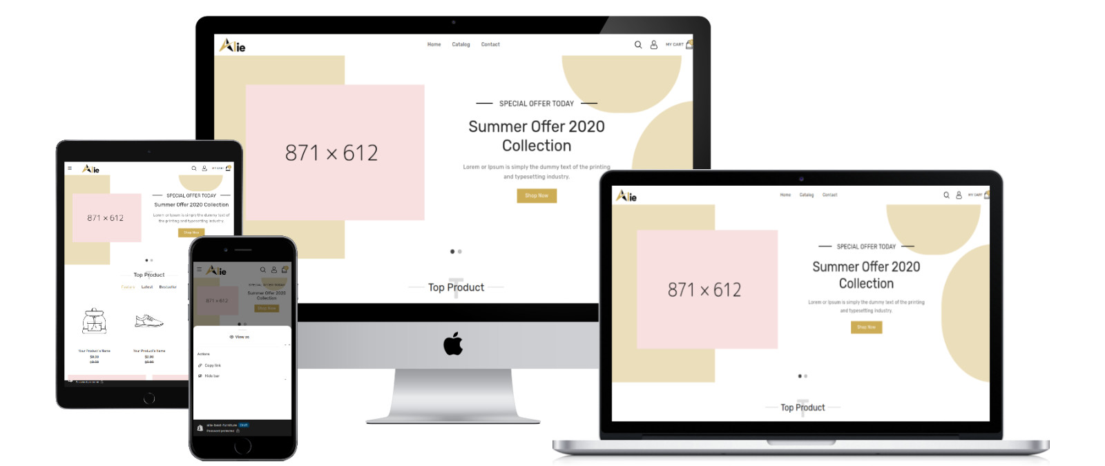 Alie Best Furniture Shopify Theme