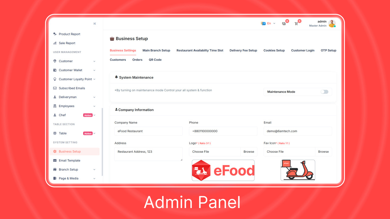 YumGo Multi-Branch Food Delivery Flutter App | Laravel Admin Panel + Website