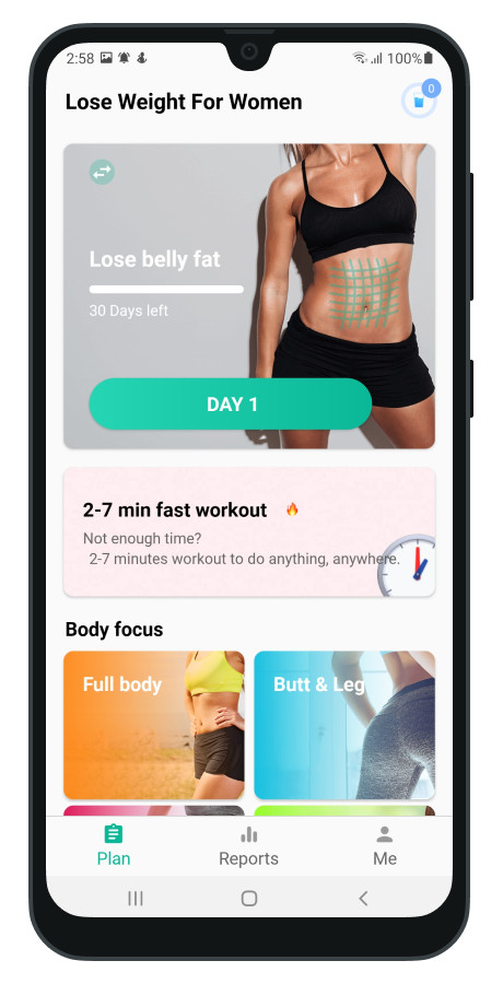 Women Weight Lose & Water Reminder App | Android Kotlin + AdMob + Firebase