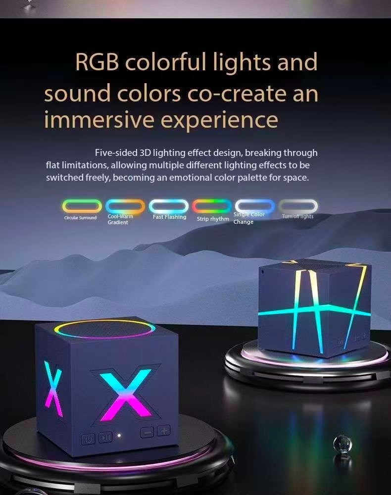 New Wireless Bluetooth Speaker Subwoofer High-Quality Small Speaker
