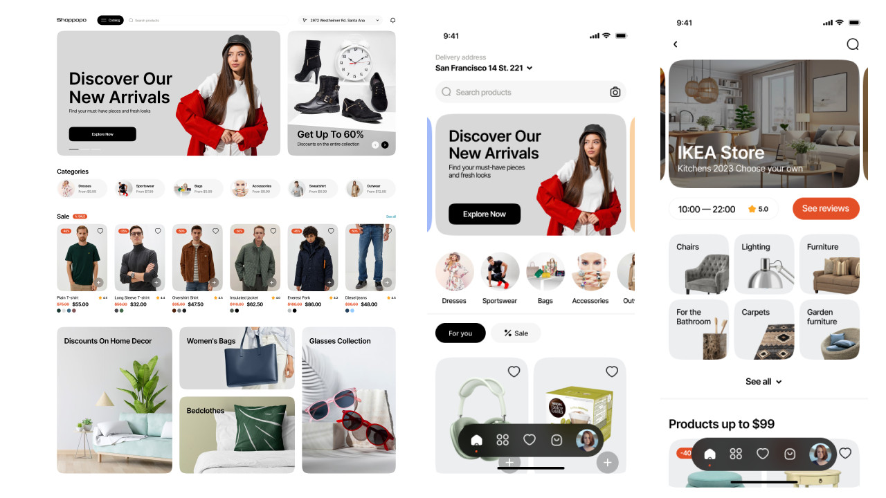 Mercato Multi-Vendor Flutter Marketplace App | Android & iOS | Website + Laravel