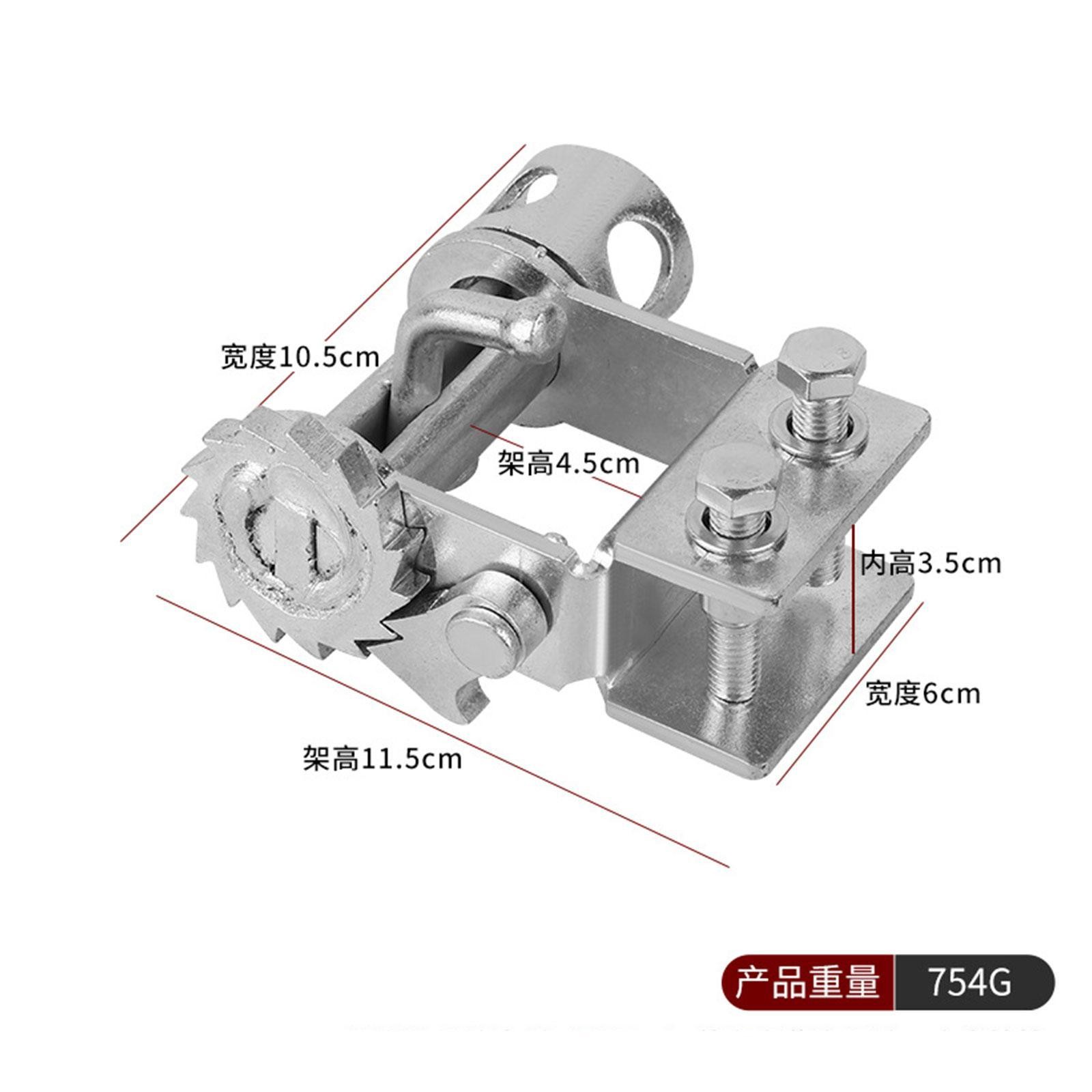Weld Winch Weld Stake Pocket Winch Simple Installation Easy to Use Cargo