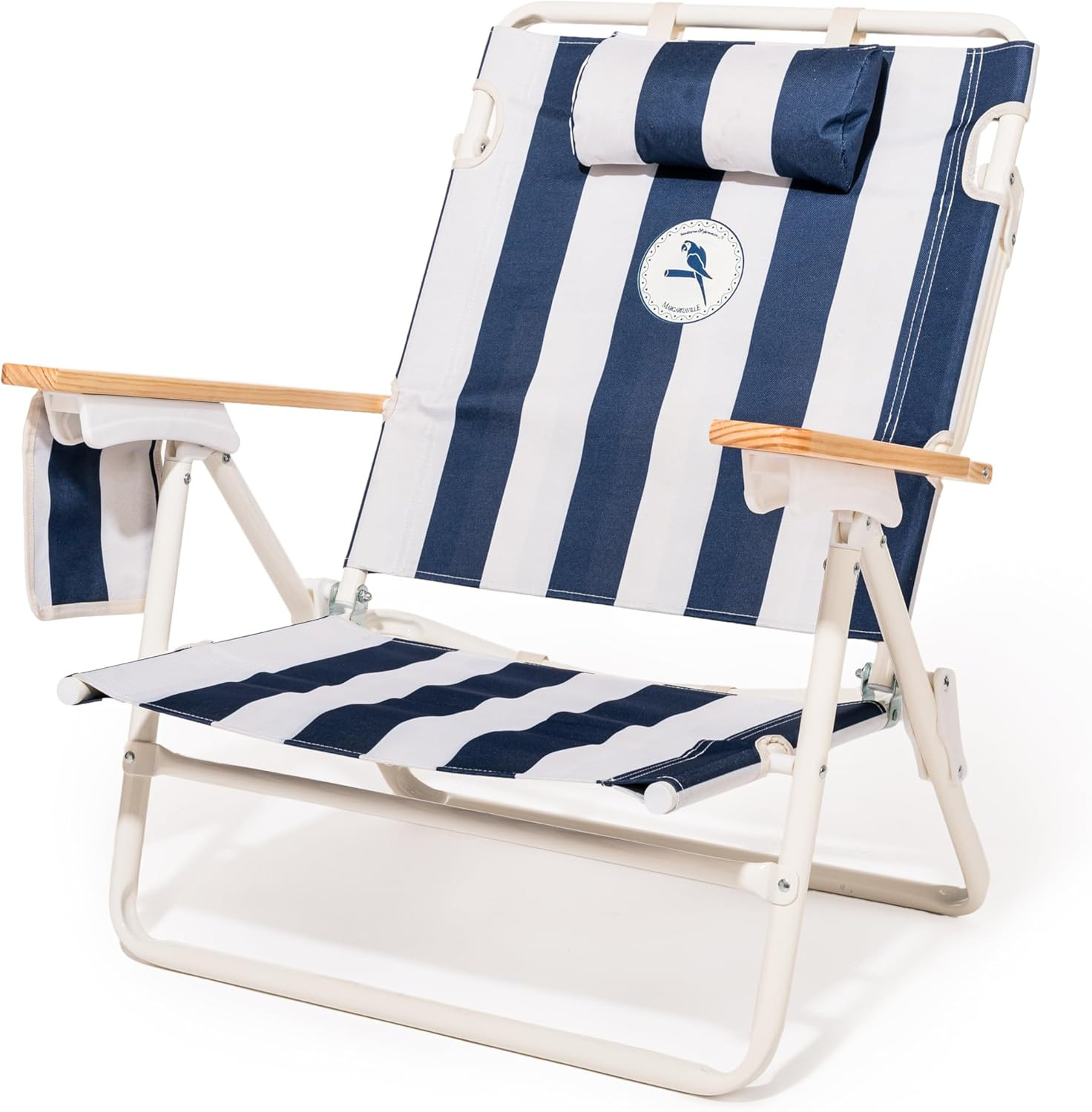 Margaritaville Manana Backpack Beach Chair Lay Flat Reclining, Lightweight & Por
