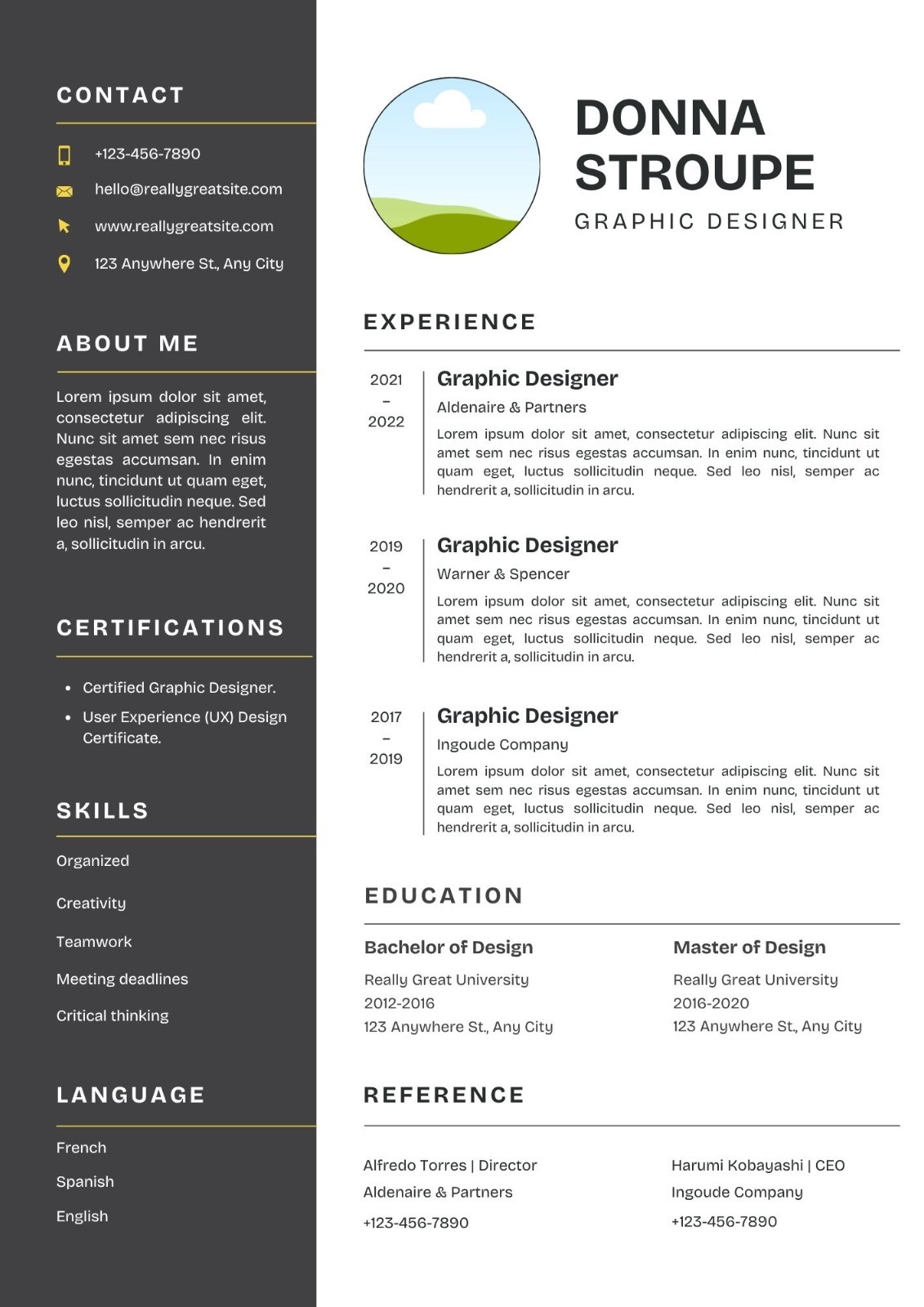 15 Professional & Modern Re Editable CV Templates | Canva Template