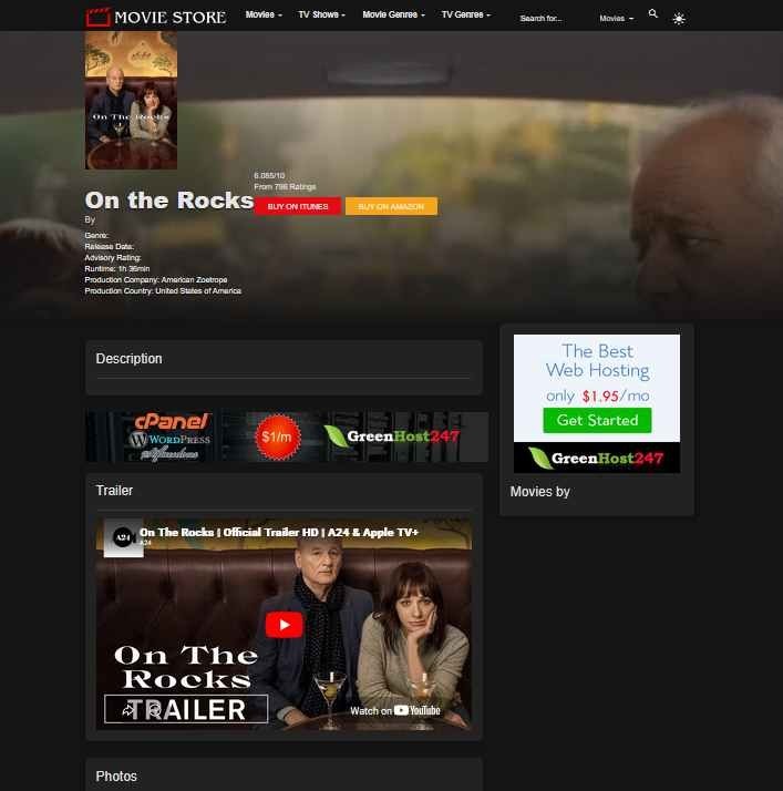 Fully Automated Movie & TV Streaming/Affiliate Site – AutoUpdated Database