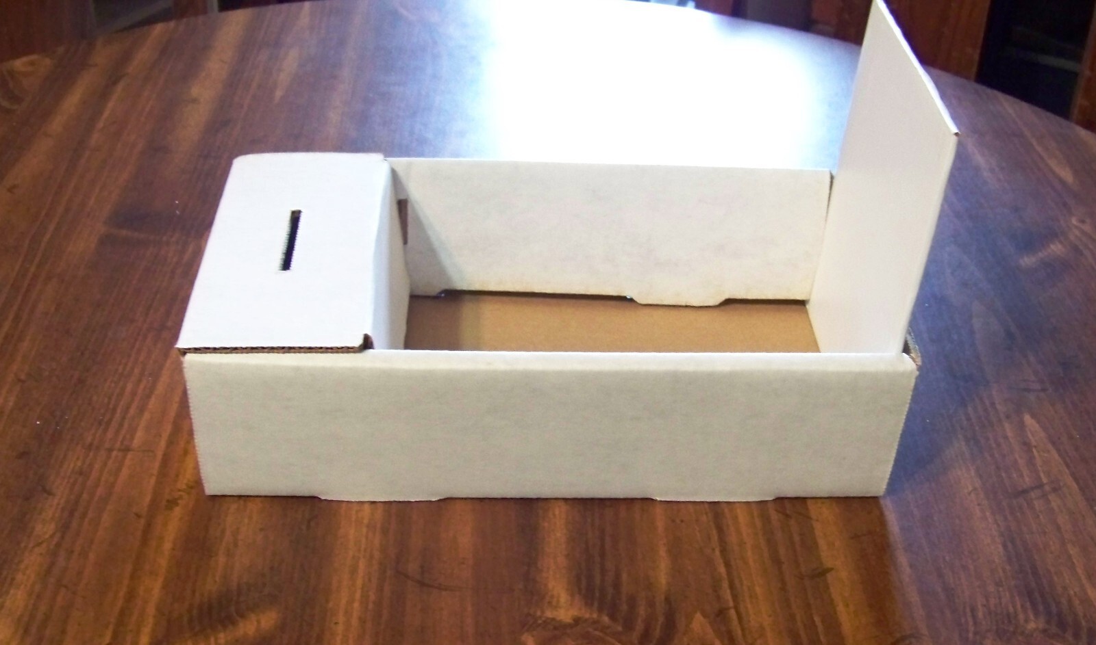 Honor System Vending Boxes – White Corrugated Cardboard