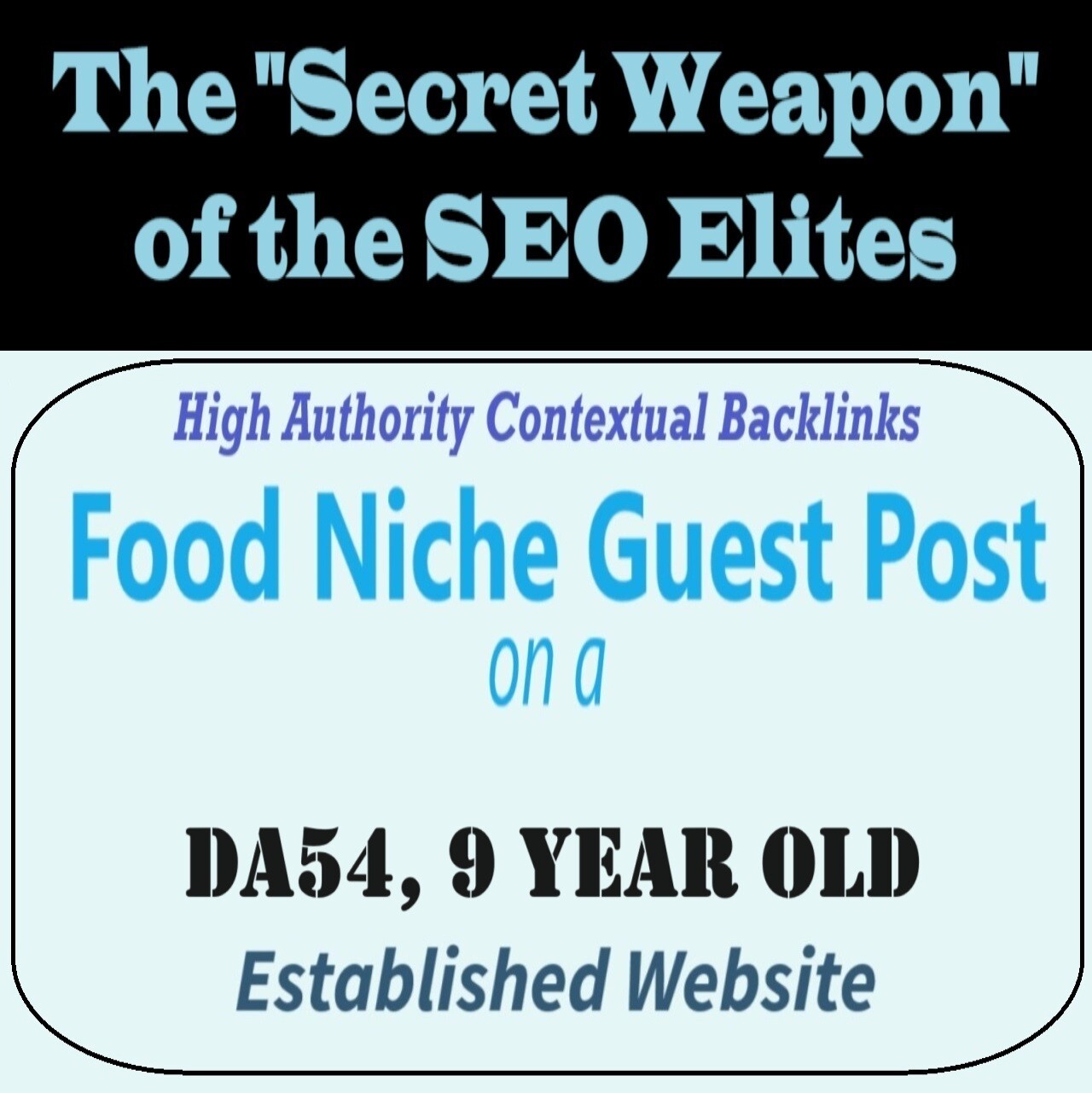 Premium SEO Guest Post on my DA50+ Food Blog with Dofollow backlink