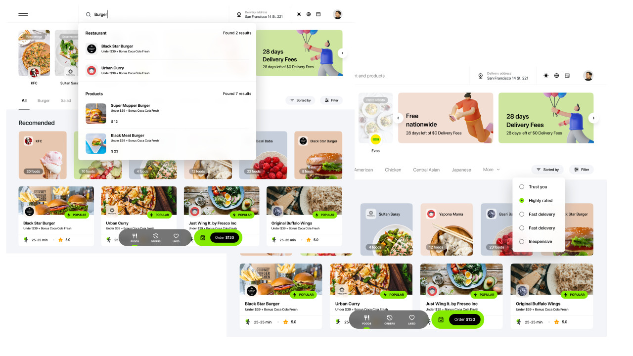 Foodigo Multi-Vendor Flutter Food Delivery Marketplace | Android, iOS, & Website