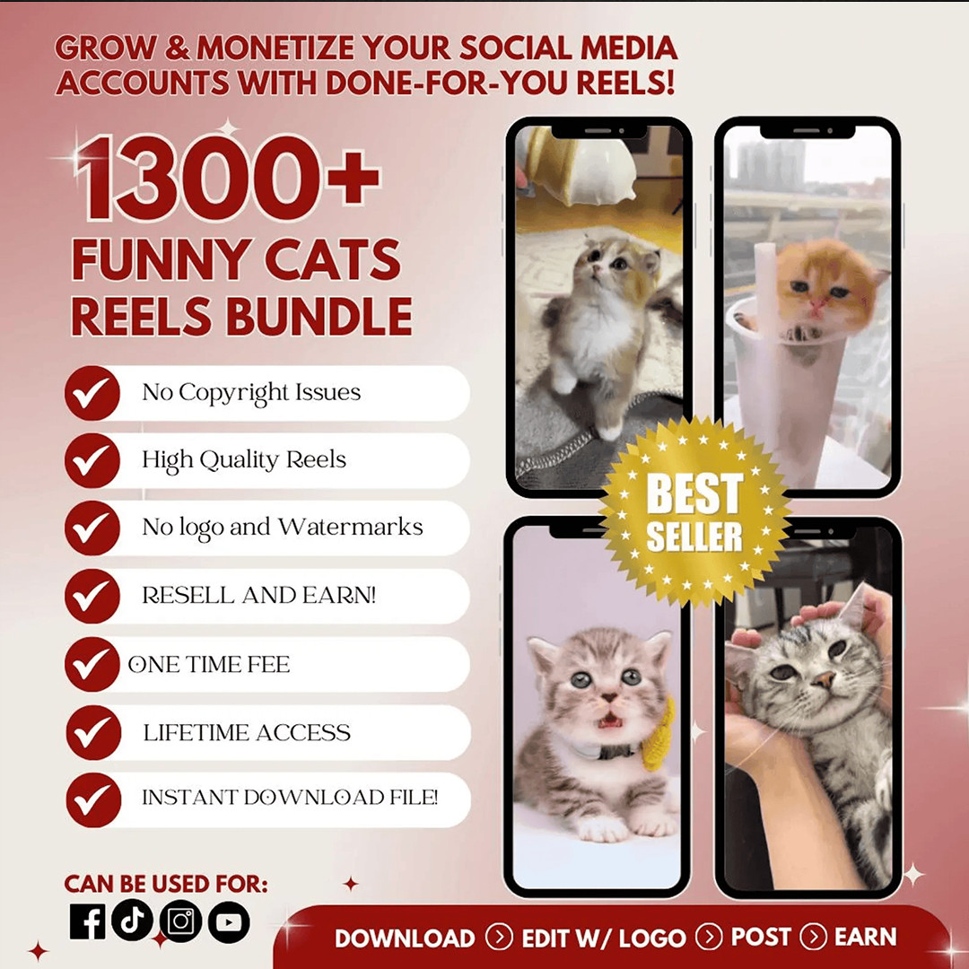 10000+ Ready Viral Videos (TikTok, AI, Travels, Motivation) – DOWNLOAD