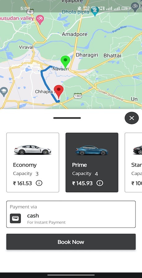 Drovia – Flutter Taxi Booking Solution | Rider + Driver App | Laravel Admin Pnel