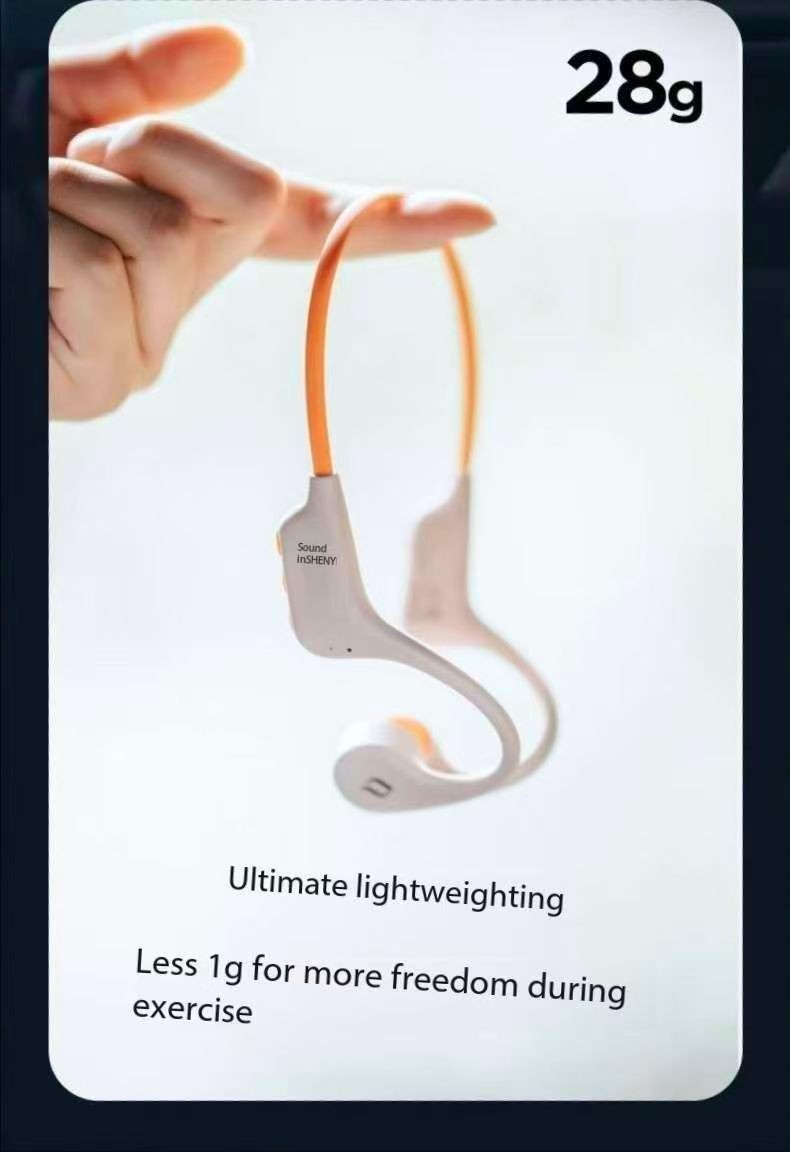 SHEYIN X6 Bone Conduction Bluetooth Headphones with Ultra Long Battery Life
