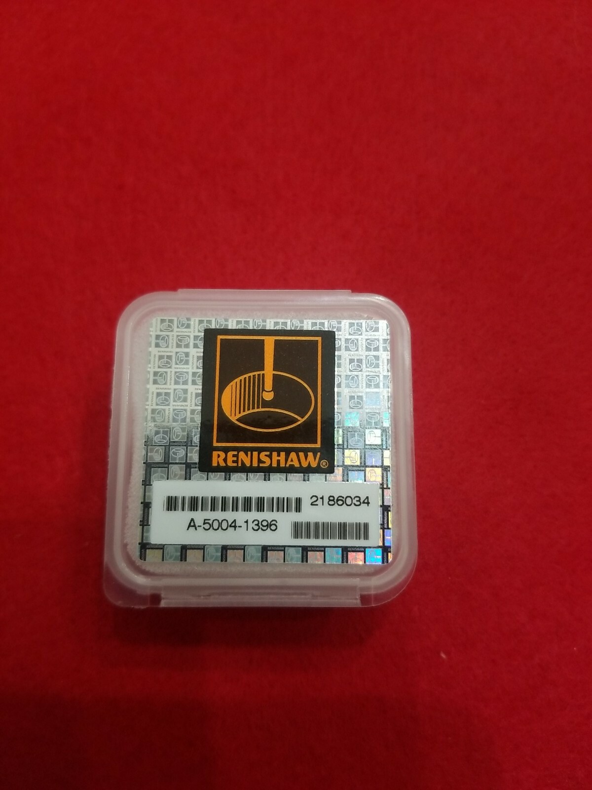 NEW Renishaw A-5004-1396 thread silver steel disc measuring needle