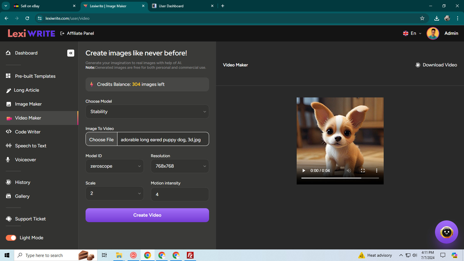 Artificial Intelligence website with all the bells and whistles Amazing imaging.