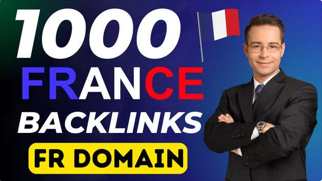 1000+ French France seo based domains .FR backliinks