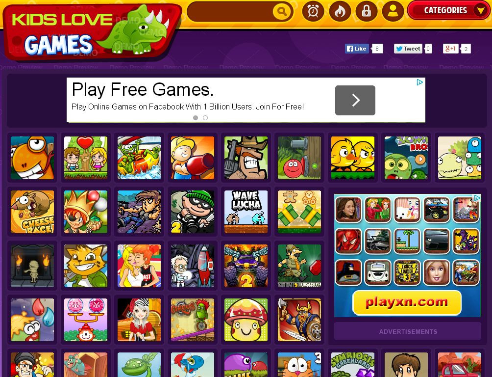Automated Turnkey Online Games Website + Free Hosting