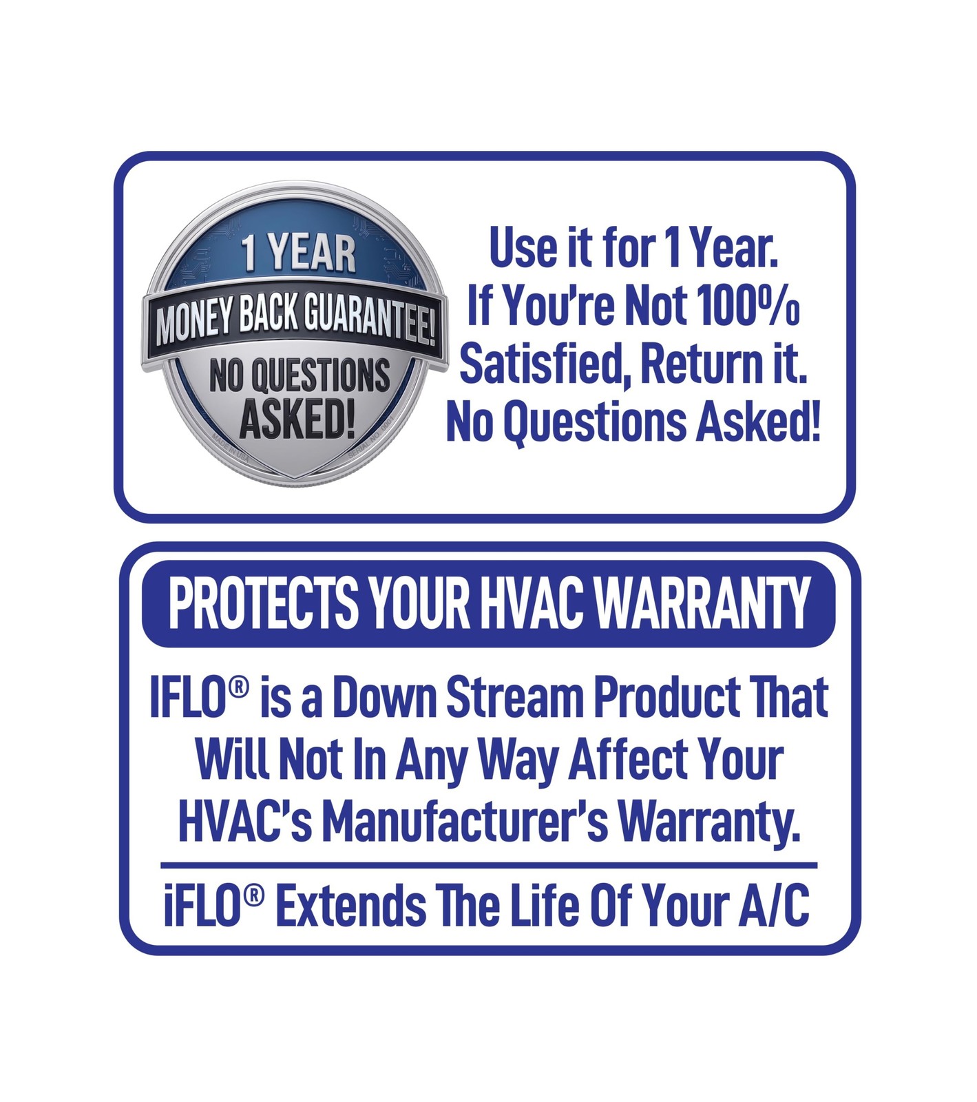 iFLO® Smart A/C Drain Line and Drain Pan Cleaner for HVAC System, Clog-Free