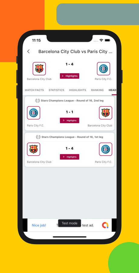 TeamNation – Soccer, Football, Cricket Sports Flutter App | Android + iOS | PHP