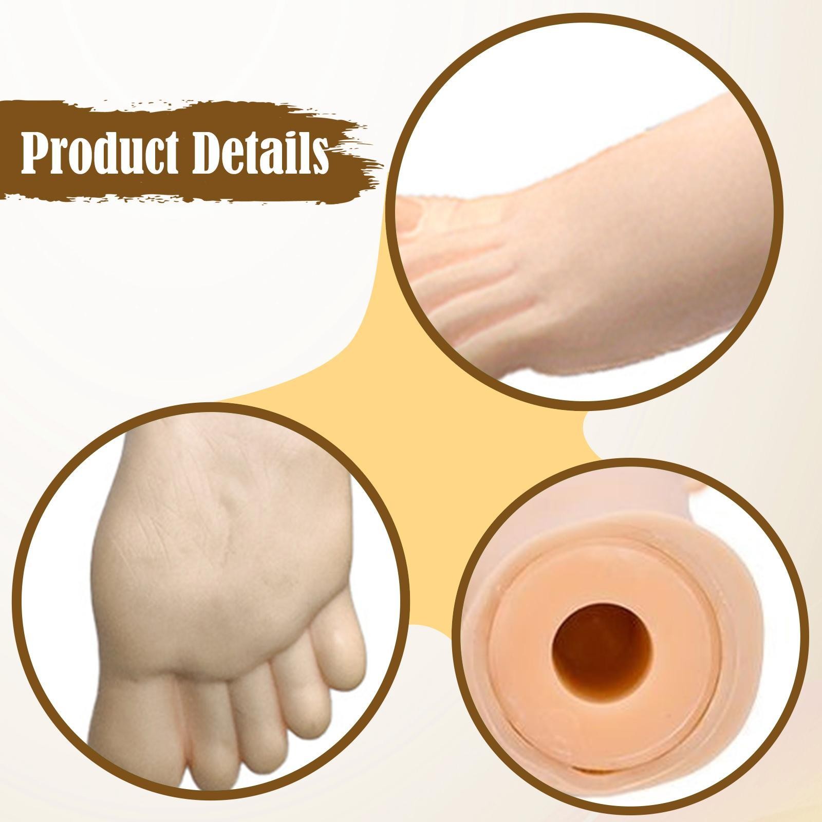 Female Foot Model Fake Foot Mannequin Left Versatile Sock Sandal Display Model