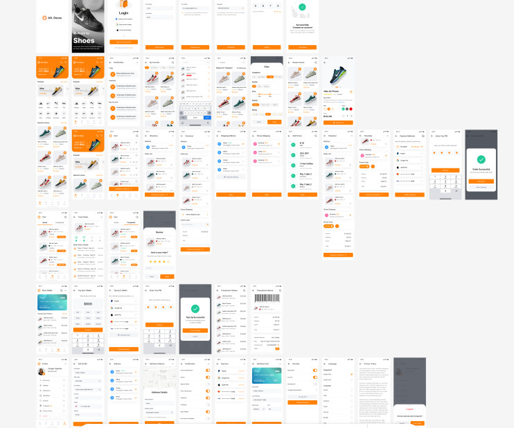 Figma UI Web & Mobile Applications Templates Large Bundle Some Coded Bundle #1