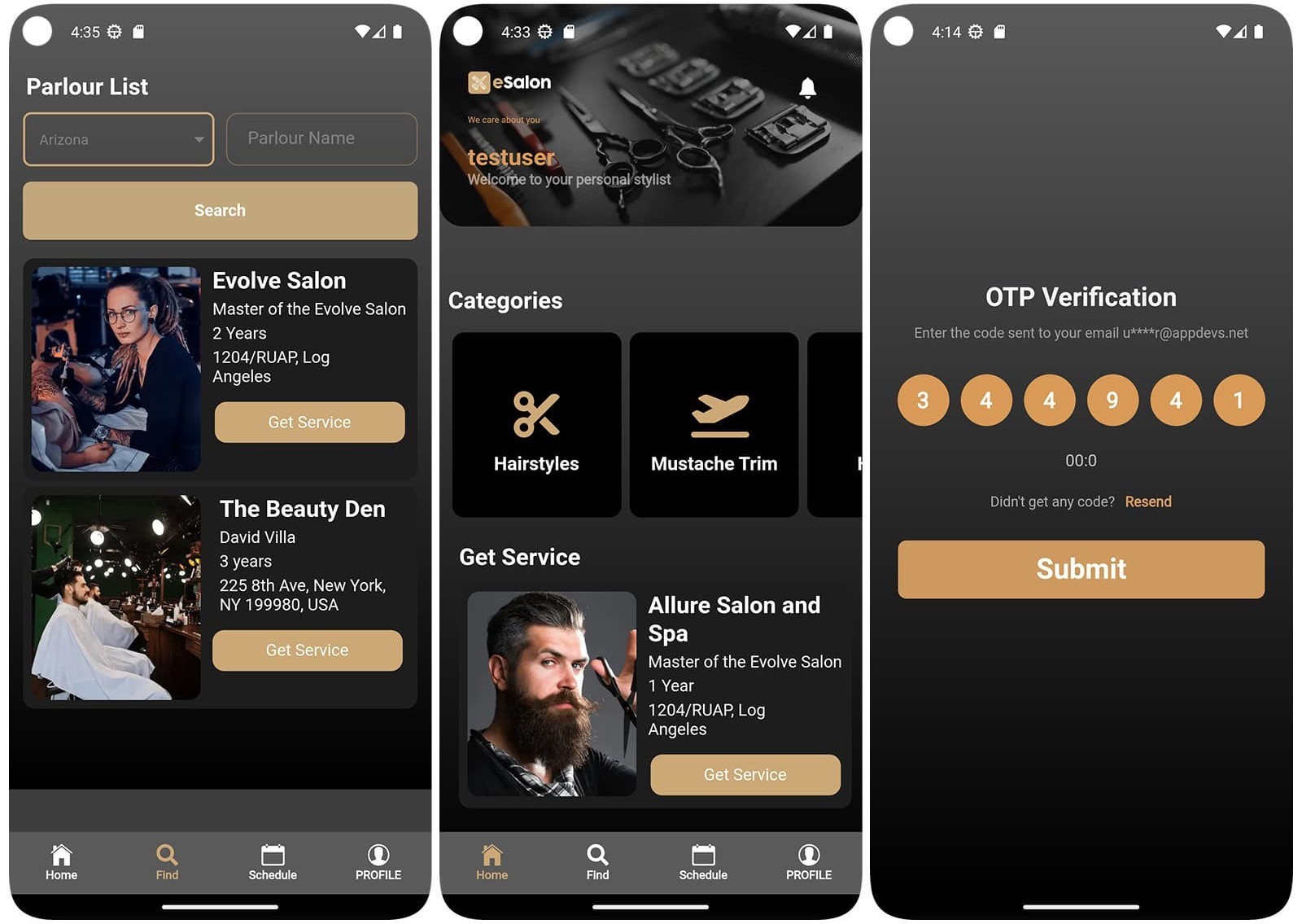 SalonPoint – Salon & Parlour Booking Full Solution Flutter App | Android + iOS