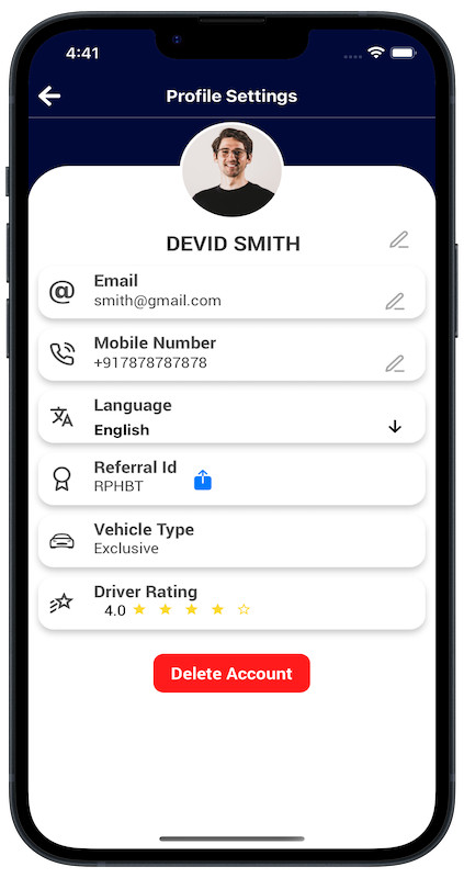 Exicore Taxi Mobile App | React Native Ride Booking Solution | Android & iOS