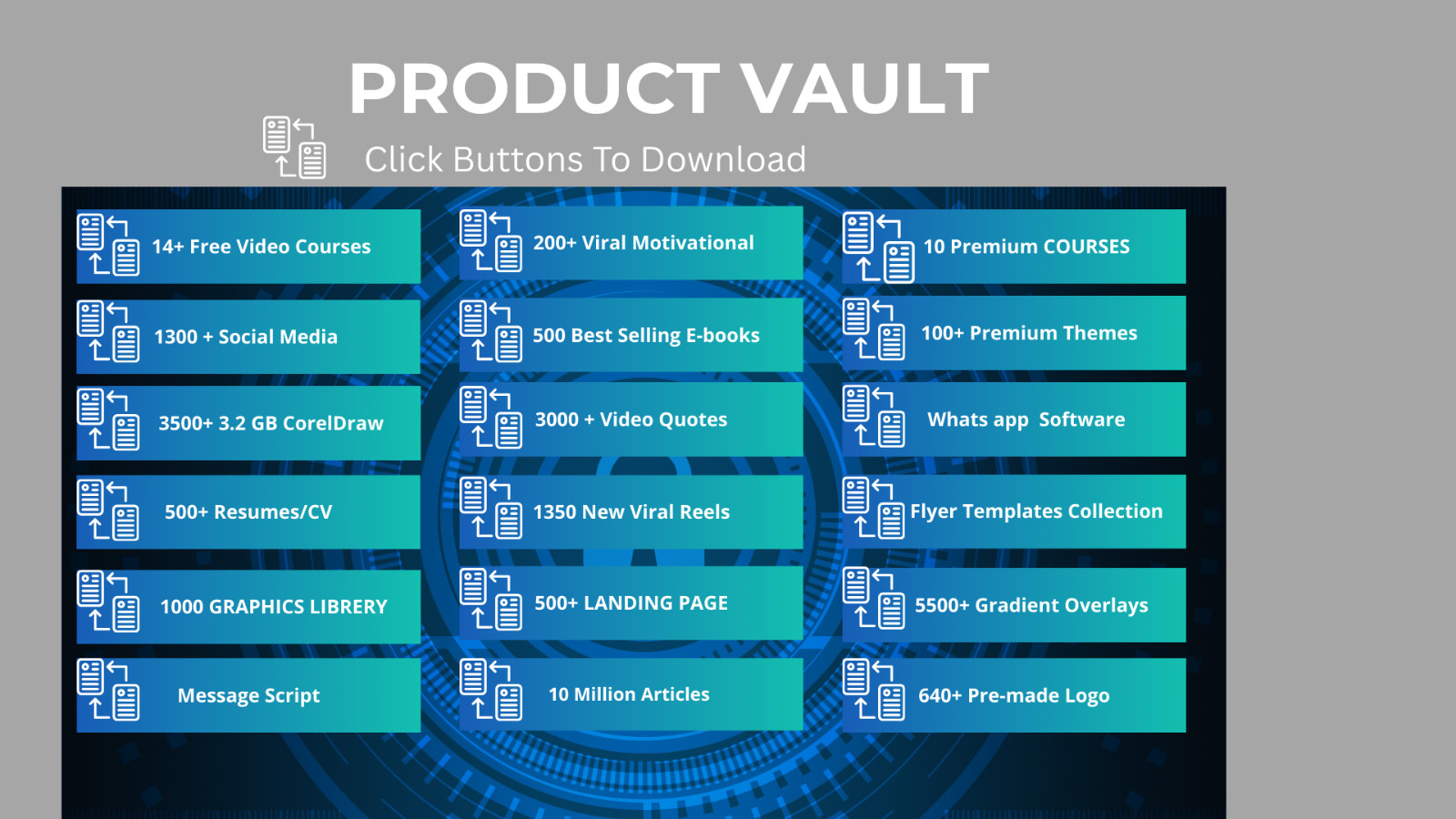 🌟 Million Digital Products PLR Mega Bundle – Unlock Your Digital Fortune⭐