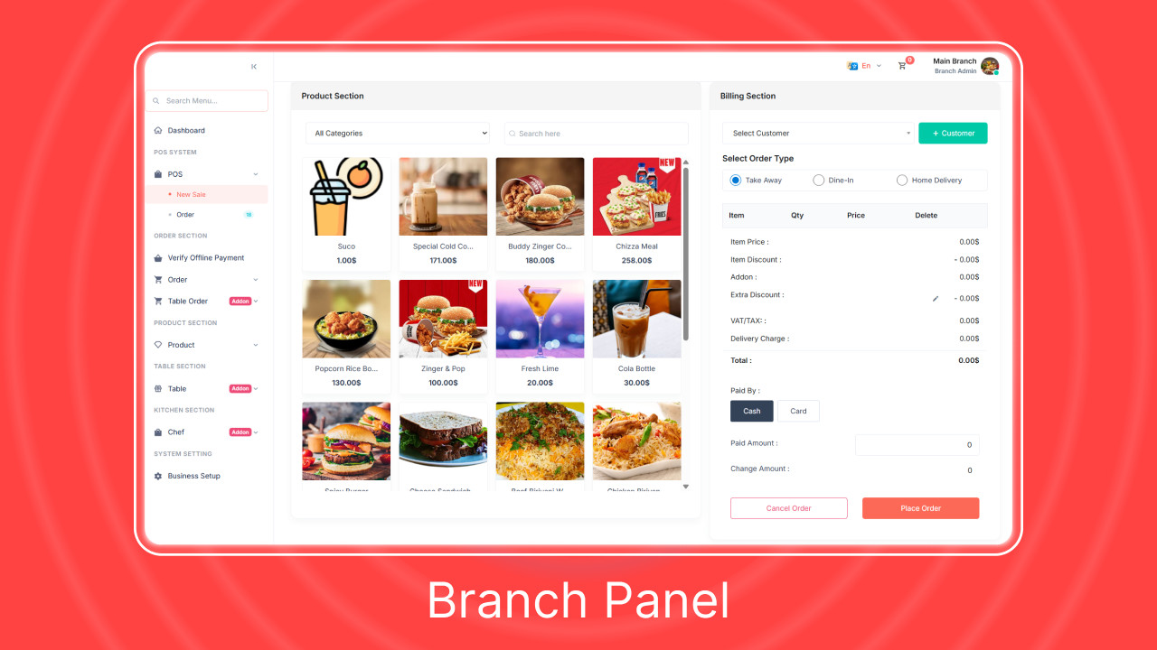 YumGo Multi-Branch Food Delivery Flutter App | Laravel Admin Panel + Website