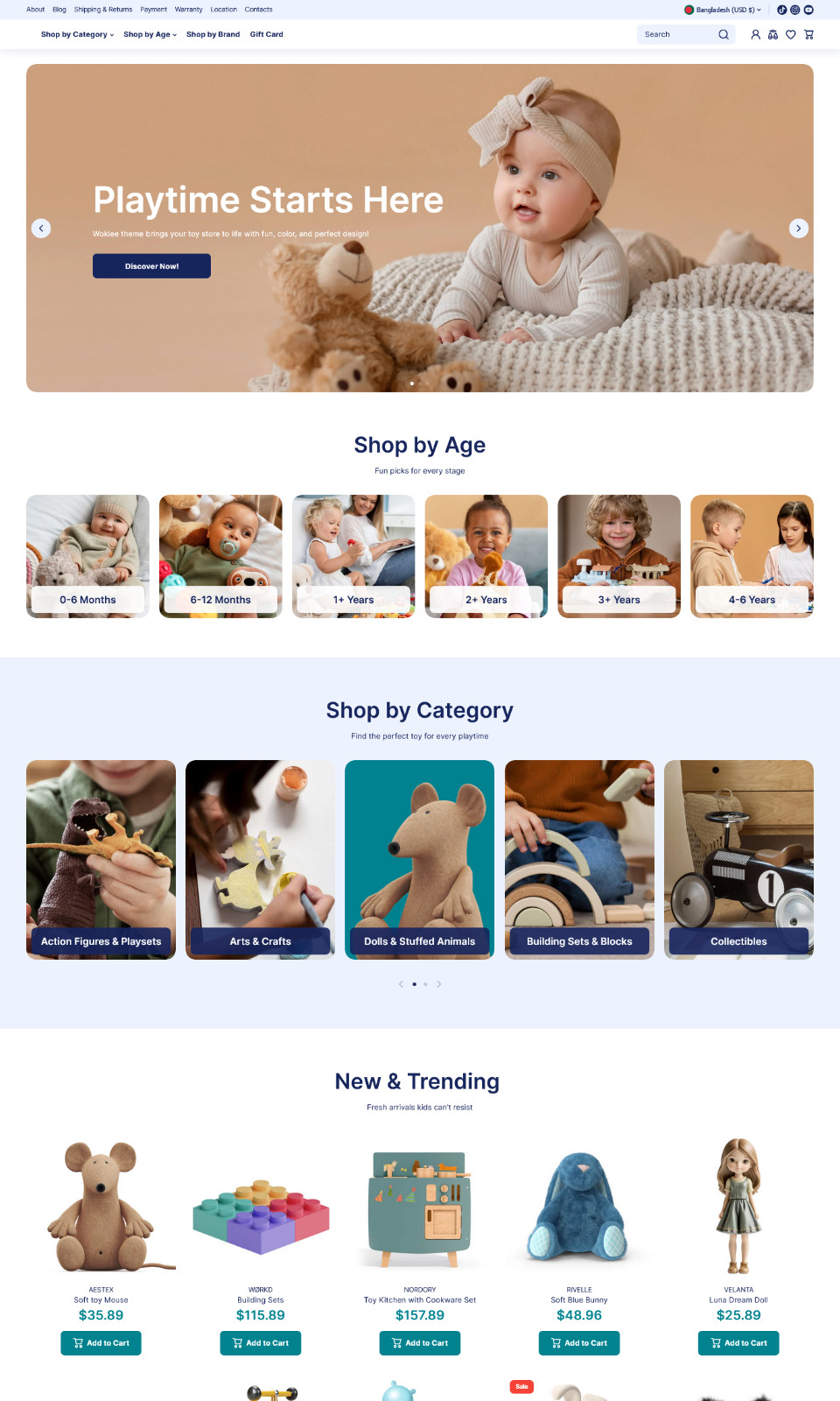 Waka – Multipurpose Shopify Theme | Responsive eCommerce | Mobile Optimized