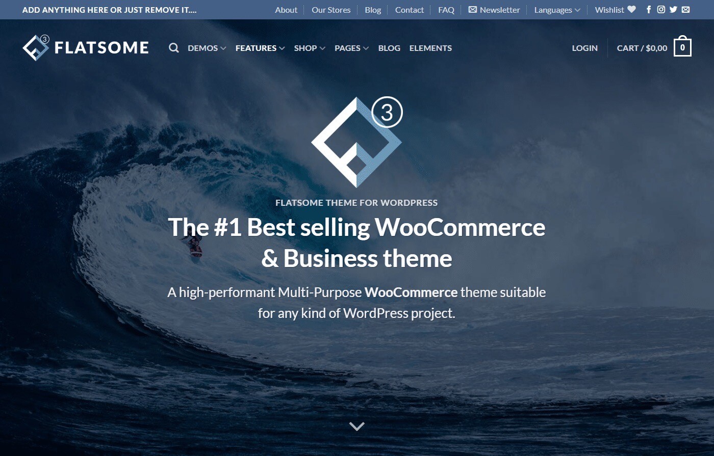 Flatsome – The Ultimate Multi-Purpose WordPress Theme | 12 Month Updates
