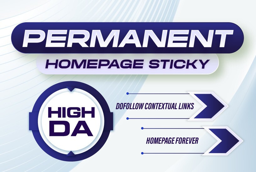 10 PERMANENT Homepage PBN Guest Posts/Backlinks (low OBL, Dofollow, Sticky)