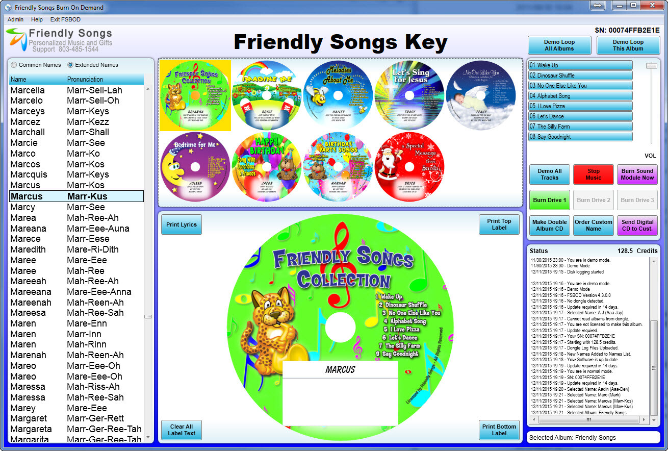 Turn-Key Business Opportunity – Friendly Songs Personalized Music & Gifts