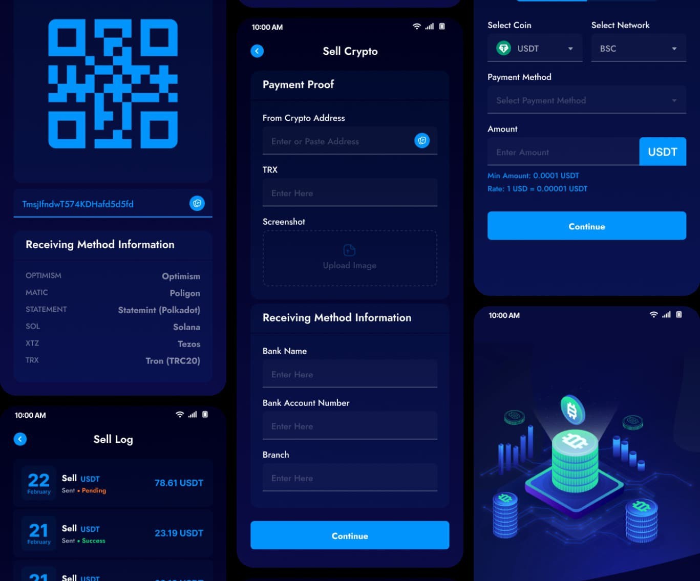 CoinExchange – Crypto Exchange Buy Sell Platform Flutter App Solution + Laravel